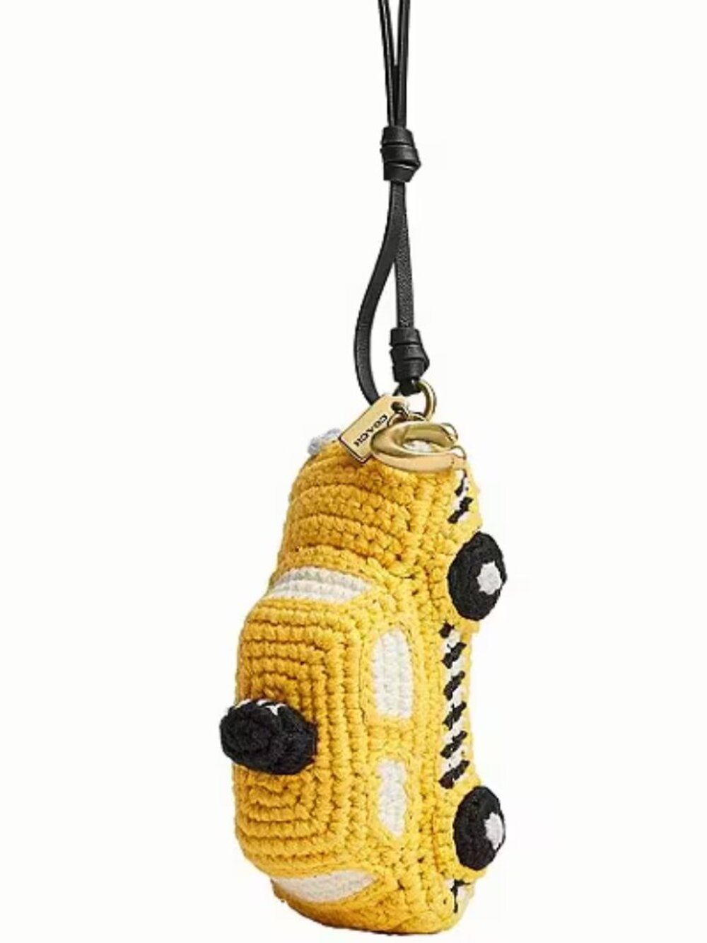COACH Crochet Taxi Bag Charm CFU26